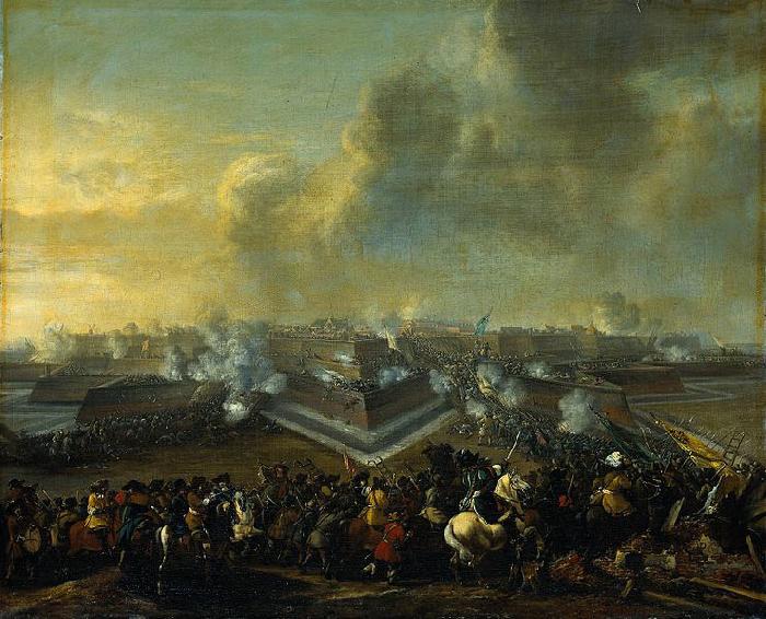 Pieter Wouwerman The storming of Coevoorden, 30 december 1672 Germany oil painting art